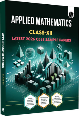 PW CBSE Class 12 Applied Mathematics l CBSE 2026 Sample Papers(Paperback, PW)