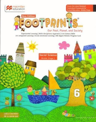 Footprints: Our Past, Planet, and Society (Fifth Edition) Class 6 (Edition5)(English, Hardcover, unknown)
