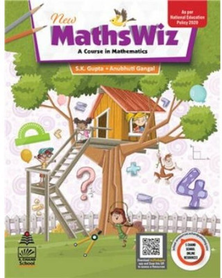New Mathswiz for Class Four(English, Hardcover, unknown)