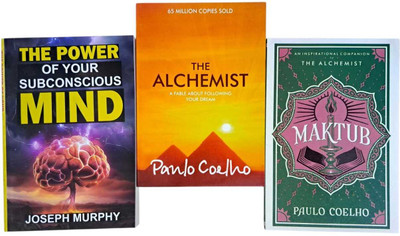 The Power of Your Subconscious Mind+ The Alchemist+ Maktub(Paperback, Paulo Ceolho)