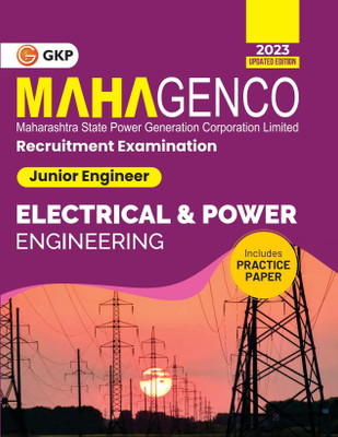 MAHAGENCO 2023 - Junior Engineer - Electrical & Power Engineering - Guide by GKP(Paperback, GKP)