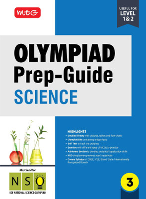 MTG Olympiad Prep-Guide Class 3 Science (NSO) - Detailed Theory, NSO Chapterwise Previous Years Questions with Self Test For SOF 2025-26 Exam(Paperback, MTG Editorial Board)