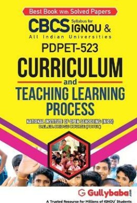 Curriculum and Teaching Learning Process  - PDPET-523 Curriculum and Teaching Process(English, Paperback, Panel Gullybaba Com)