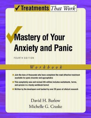 Mastery of Your Anxiety and Panic(English, Paperback, Barlow David H.)