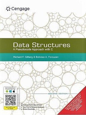 Data Structures: A Pseudocode Approach with C , 2nd Edition  - Data Structures: A Pseudocode Approach with C , 2nd Edition(USED-GOOD)(Paperback, Richard F. Gilberg)
