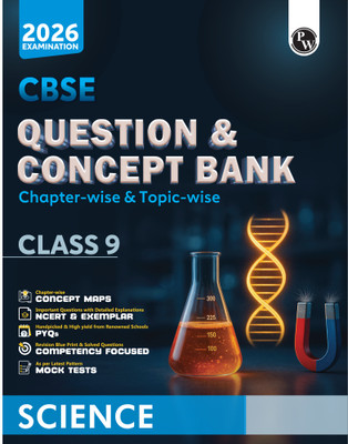 Pw Cbse Class 9 Question and Concept Bank Science(English, Hardcover, unknown)