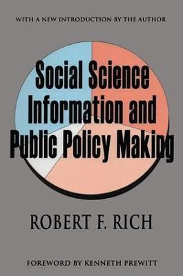 Social Science Information and Public Policy Making(English, Paperback, Rich Robert F.)