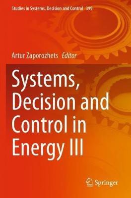 Systems, Decision and Control in Energy III(English, Paperback, unknown)