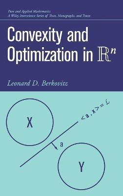 Convexity and Optimization in Rn(English, Hardcover, Berkovitz Leonard D.)