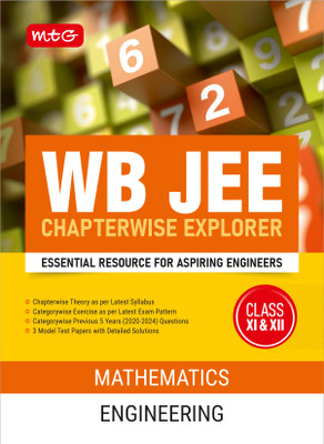 MTG WB JEE Chapterwise Explorer Mathematics For 2025 Exam - WB JEE Engineering Previous Years Solved Papers (PYQ Book) | Model Test Papers with Detailed Solutions(English, Paperback, MTG Editorial Board) MTG WB JEE Chapterwise Explorer Mathematics For 2025 Exam - WB JEE Engineering Previous Years Solved Papers (PYQ Book) | Model Test Papers with Detailed Solutions(English, Paperback, MTG Editorial Board)