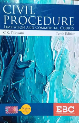 Civil Procedure, Limitation And Commercial Courts(Paperback, C.K. Takwani)