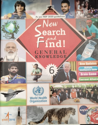 New Search and Find General knowledge Class 6(Paperback, Pearl Scott)