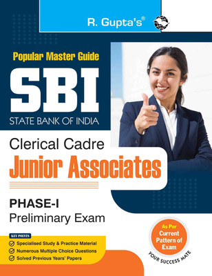 SBI: Clerical Cadre - Junior Associates (Phase-I, Preliminary) Exam Guide(English, Paperback, RPH Editorial Board)