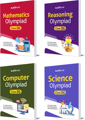 BLOOM CAP Olympiad Mathematics, Computer, Reasoning,Science Class 6(Paperback, Akashdeep,Prachi,Satyam Kumar Soni)