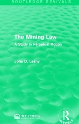 The Mining Law(English, Paperback, Leshy John D.)