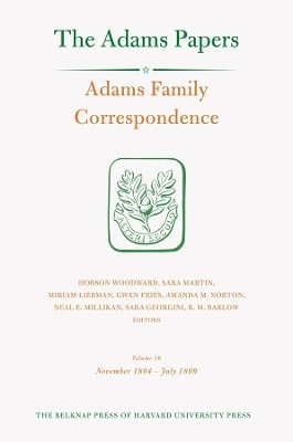 Adams Family Correspondence: Volume 16(English, Hardcover, Adams Family)