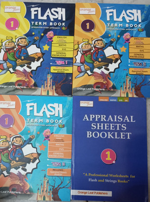 Flash term books class 1 term 1,2,3 set of 3 books(Paperback, Xyz)