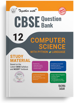 Together with Cbse Question Bank Class 12 Computer Science with Python for 2025 Exam(English, Paperback, unknown)