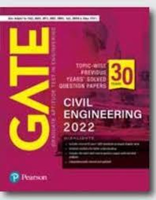 Gate Topic-W ise Previous Years' Solved Question Papers Civil Engineering(Paperback, Pearson)