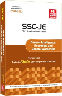 SSC : JE General Intelligence Reasoning and General Awareness 2023(Paperback, made easyy)