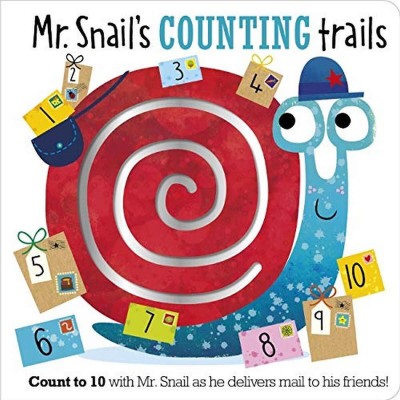 Mr. Snail's Counting Trails(English, Board book, unknown)