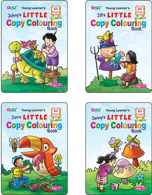 Liittle Copy Colouring Book (Set of 4 Books)(English, Paperback, unknown)