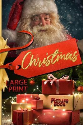 Christmas picture book LARGE PRINT. Large print christmas books with magical christmas pictures for young and old!(English, Paperback, Travis Rowan)