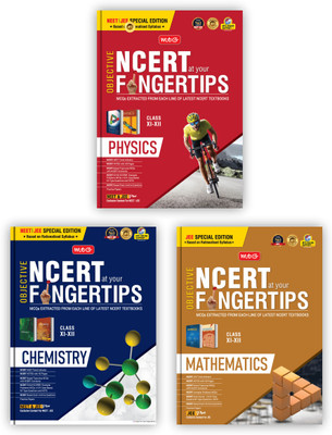 MTG Objective NCERT at your FINGERTIPS For JEE Main & Advanced - Physics, Chemistry & Mathematics (Set of 3 Books) | NCERT Notes with HD Pages, Exam Archive & MCQs | (Based on Latest & Revised Syllabus 2024-25)(English, Paperback, Ahlawat Anil)