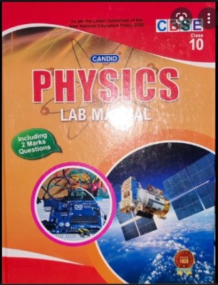 CBSE Physics Lab Manual Class (Hard Cover) 10 (2020-21)(Hardcover, Jatinder Singh)