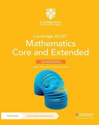Cambridge IGCSE (TM) Mathematics Core and Extended Coursebook with Cambridge Online Mathematics (2 Years' Access)(English, Mixed media product, Morrison Karen)