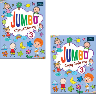 Jumbo Copy Coloring Book - Part 3  - Part 3(Paperback, BOOKFORD PUBLICATIONS PRIVATE LIMITED)
