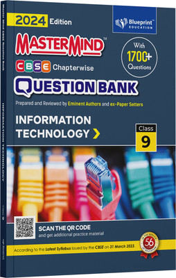 Information Technology Class 9 CBSE Question Bank for 2024 Exams by MasterMind  - CBSE Class 9 Question Bank 2024 | Class 10 IT INFORMATION TECHNOLOGY Question Bank(Paperback, Blueprint Editorial Board)