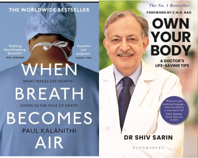 when breath become air+Own your body(Paperback, paul kalanithi)