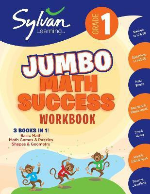 1st Grade Jumbo Math Success Workbook(English, Paperback, Sylvan Learning)