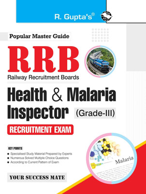 RRB: Health & Malaria Inspector (Grade-III) Recruitment Exam Guide(English, Paperback, RPH Editorial Board)