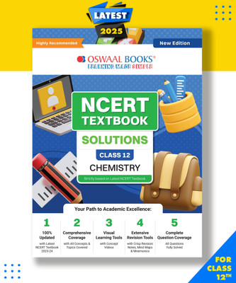 Ncert Textbook Solution _class 12_chemistry_for Exam 2024(English, Paperback, Jain P)