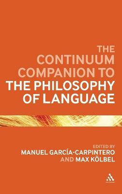 The Continuum Companion to the Philosophy of Language(English, Hardcover, unknown)