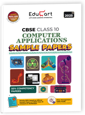 Educart CBSE Sample Question Papers Class 10 Computer Application Book (For 2025 Exam)(English, Paperback, Educart)
