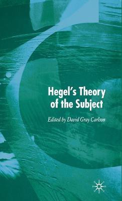 Hegel's Theory of the Subject(English, Hardcover, unknown)