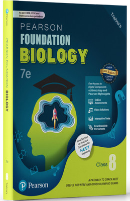 Pearson IIT Foundation' 25 Biology Class 8 | For NEET, NTSE & Olympiad Exams | As per CBSE, ICSE & State Curriculums | Includes NEET Practice Questions | Free acess to 7 Online Assessments, 33 Video Solutions & Interactive Tests via Pearson MyInsights & elibrary | 7th edition(Paperback, Trishna Know