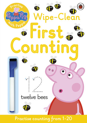 Peppa Pig: Practise with Peppa: Wipe-Clean First Counting(English, Paperback, Peppa Pig)