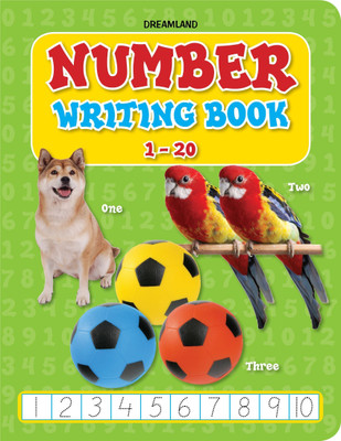 Number Writing Book 1-20  - Early Learning Activity Book for Kids Ages 3-6 | Fun Handwriting Practice, Tracing Numbers, Counting Exercises & Educational Math Skills(English, Paperback, unknown)