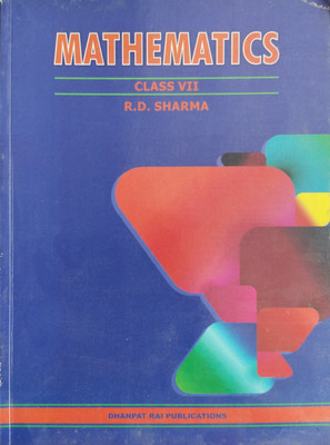 (Dhanpat Rai Publications)Mathematics Class Vll(Paperback, R.D.Sharma)