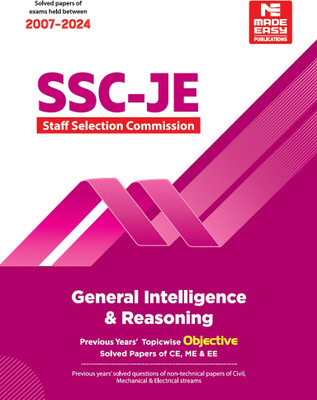 Ssc Je 2025 : Solved Papers : General Intelligence Reasoning and Gener(English, Hardcover, unknown)