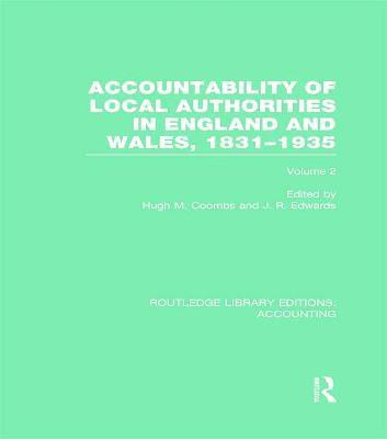 Accountability of Local Authorities in England and Wales, 1831-1935 Volume 2 (RLE Accounting)(English, Hardcover, unknown)