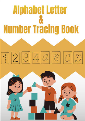 Alphabet letter and Number Tracing book for Kids A to Z & 1-100(Paperback, Guruweshvar Publications)