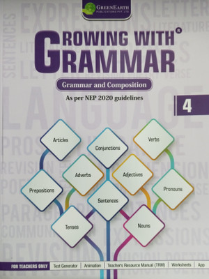 Growing with Grammar(Grammar and Composition)Class 4(Paperback, Ketan Pithadia, Sanjay Dutta)
