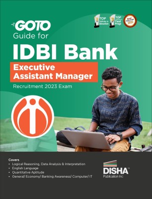 GoTo Guide for IDBI Bank Assistant Manager Executive Recruitment 2023 Exam | Online Test for Contractual positions | SIDBI Exam(Paperback, Disha Experts)