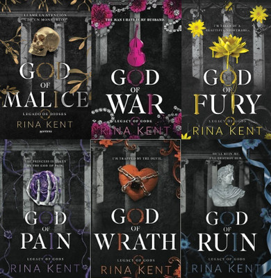 God of Malice + God of War + God of Fury + God of Pain + God of Wrath + God of Ruin (All Rina Kent Collections Books)(Paperback, Rina Kent)