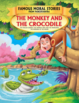The Foolish Crocodile  - The Monkey and The Crocodile Story Book for Kids Ages 4-8 | Famous Moral Stories from Panchatantra with Colourful Illustrations | Early Learning Picture Book(English, Paperback, unknown)
